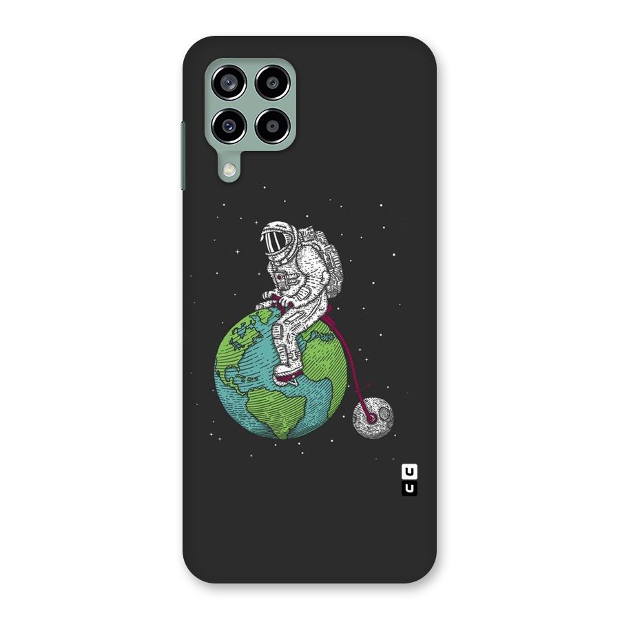 Earth Space Doodle Back Case for Galaxy M33