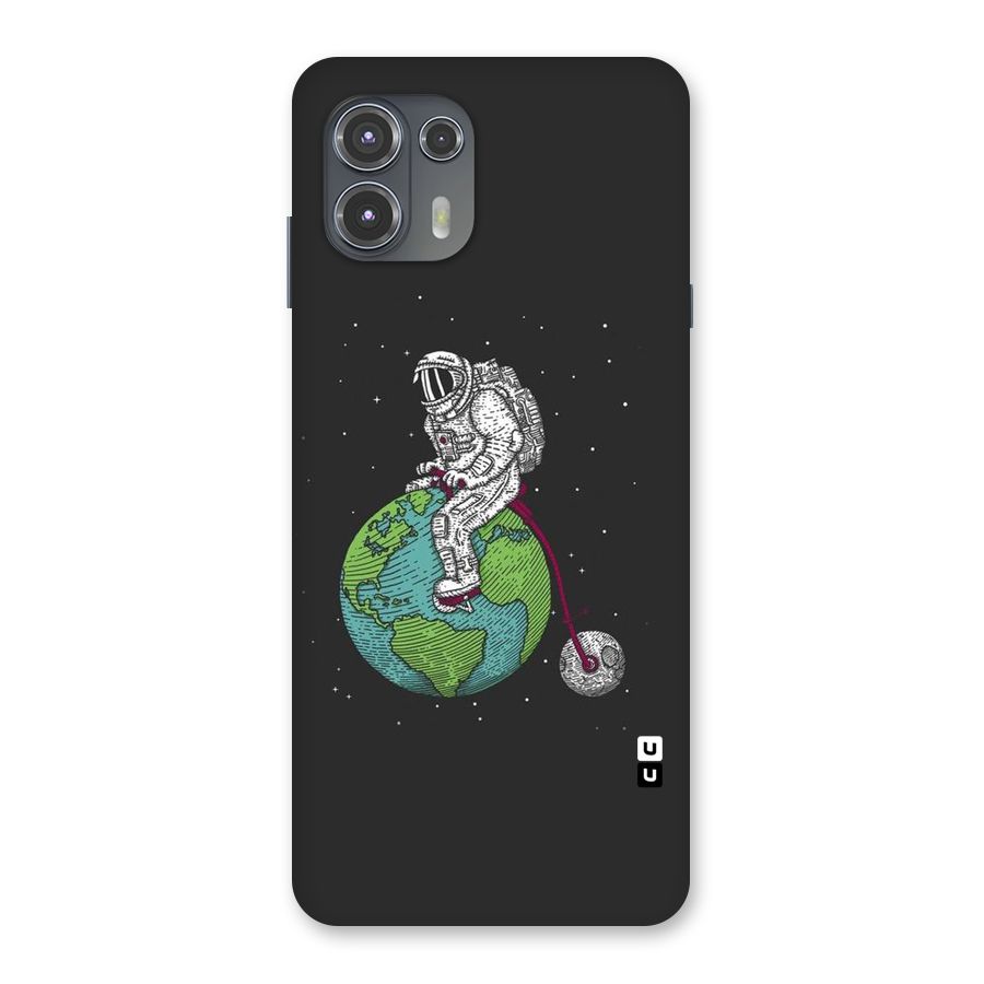 Earth Space Doodle Back Case for Motorola Edge 20 Fusion