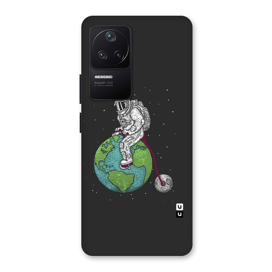 Earth Space Doodle Back Case for Poco F4 5G