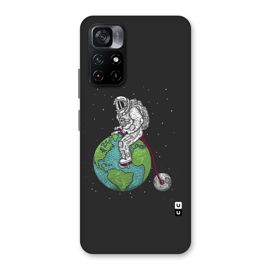 Earth Space Doodle Back Case for Poco M4 Pro 5G