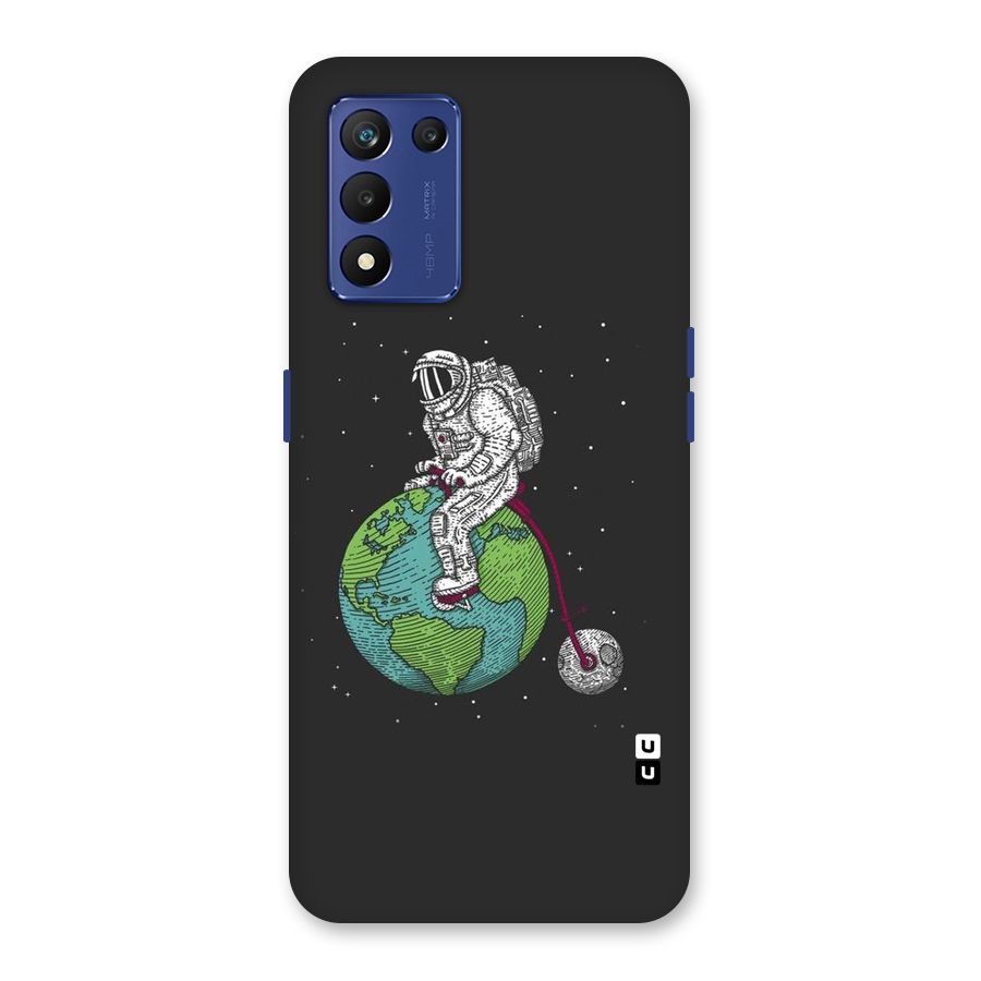 Earth Space Doodle Back Case for Realme 9 5G Speed