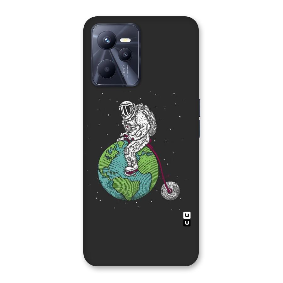 Earth Space Doodle Back Case for Realme C35