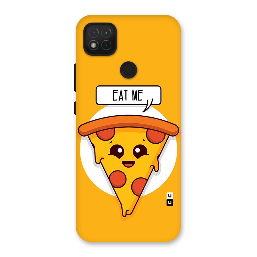 Eat Me Cute Pizza Slice Back Case for Redmi 9 Activ