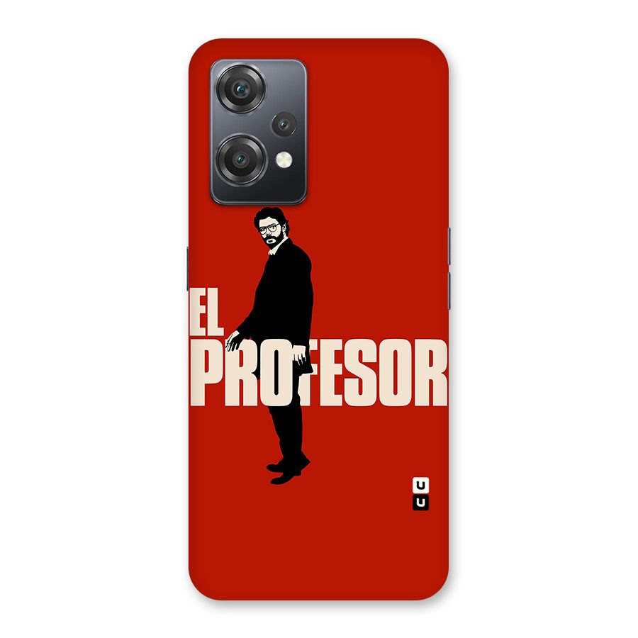 El Profesor Minimalist Back Case for OnePlus Nord CE 2 Lite 5G