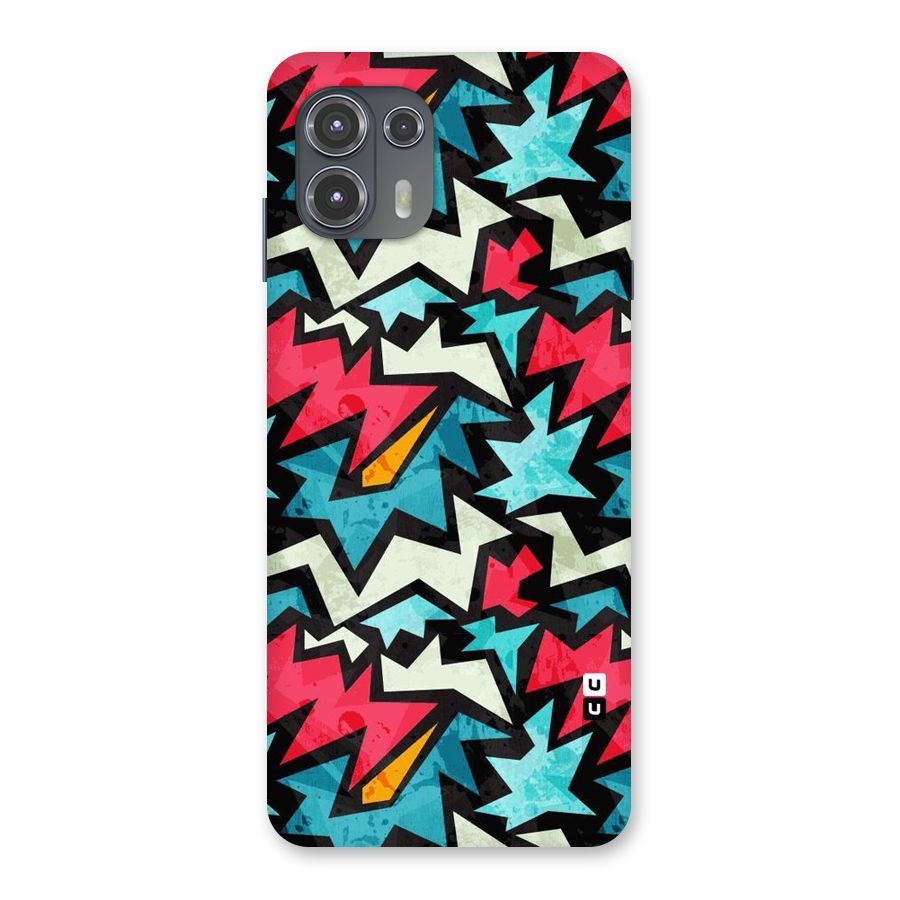 Electric Color Design Back Case for Motorola Edge 20 Fusion