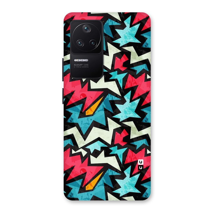 Electric Color Design Back Case for Poco F4 5G