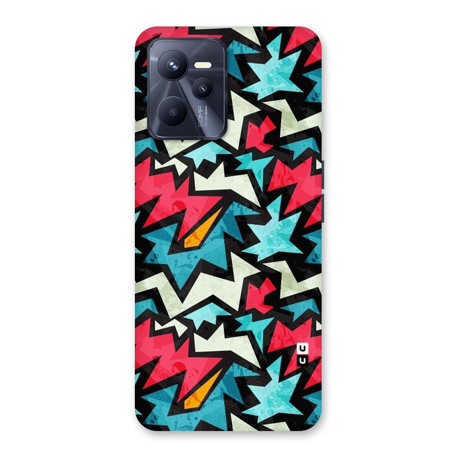 Electric Color Design Back Case for Realme C35