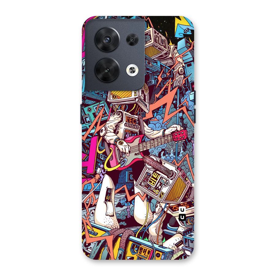 Electric Colors Back Case for Oppo Reno8 5G