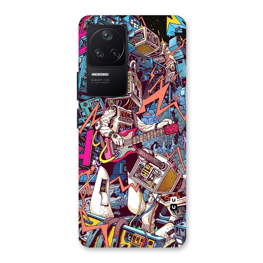 Electric Colors Back Case for Poco F4 5G