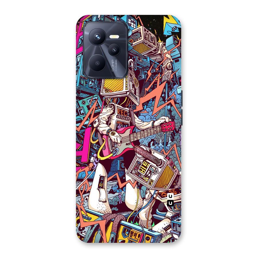 Electric Colors Back Case for Realme C35