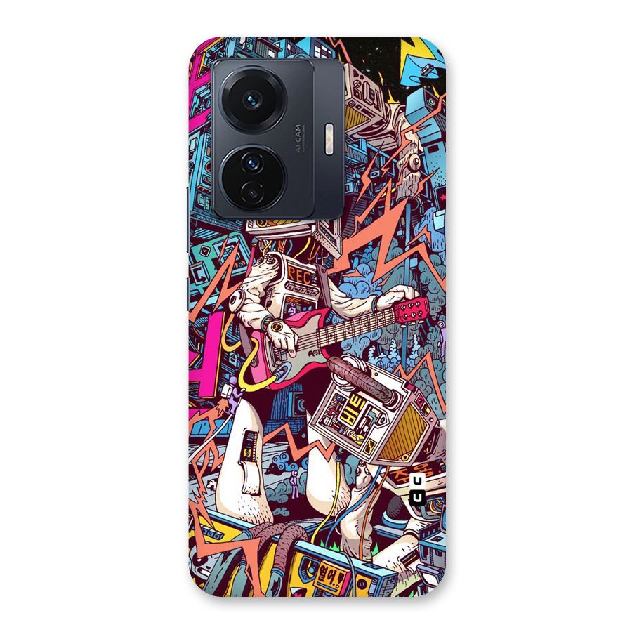 Electric Colors Back Case for Vivo T1 Pro