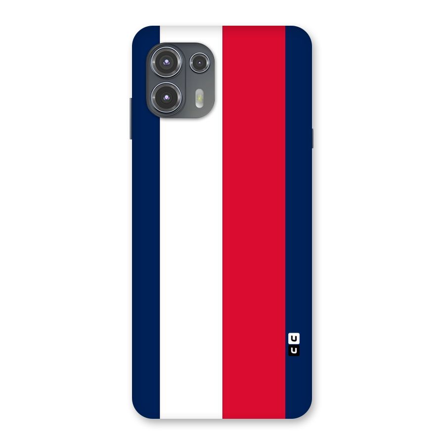 Electric Colors Stripe Back Case for Motorola Edge 20 Fusion