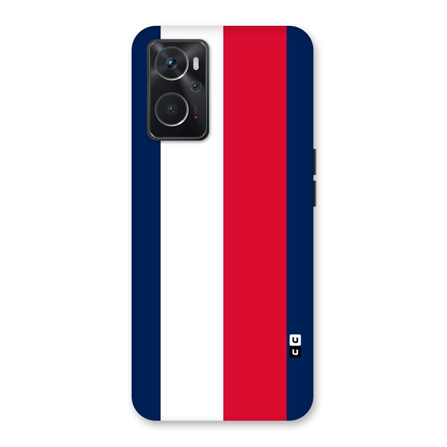 Electric Colors Stripe Back Case for Oppo K10 4G
