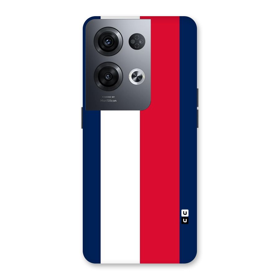 Electric Colors Stripe Back Case for Oppo Reno8 Pro 5G