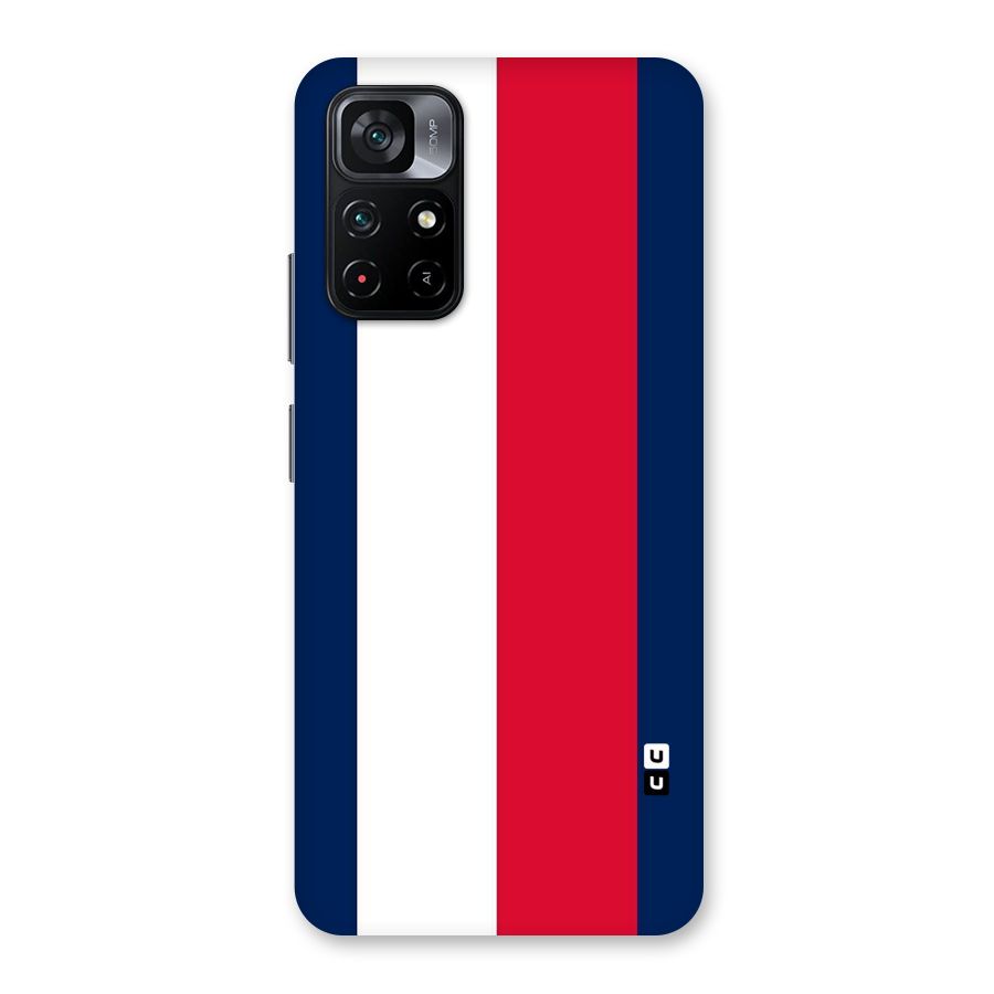 Electric Colors Stripe Back Case for Poco M4 Pro 5G