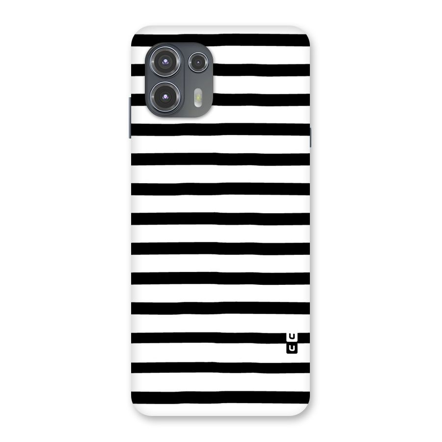 Elegant Basic Stripes Back Case for Motorola Edge 20 Fusion