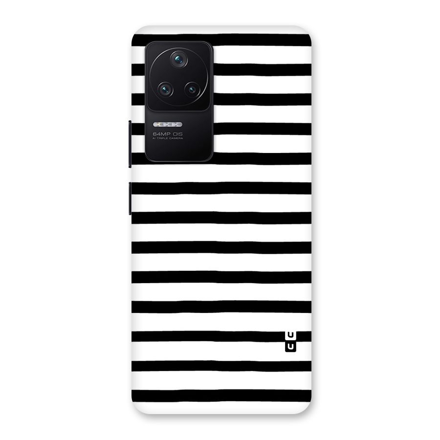 Elegant Basic Stripes Back Case for Poco F4 5G