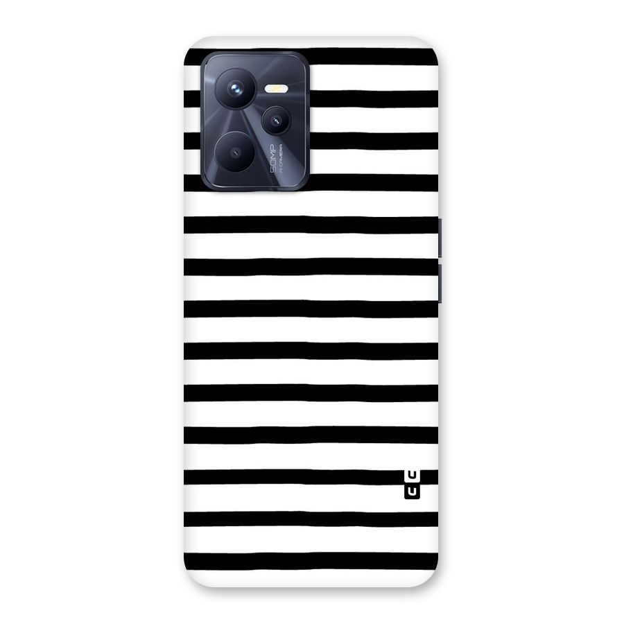 Elegant Basic Stripes Back Case for Realme C35