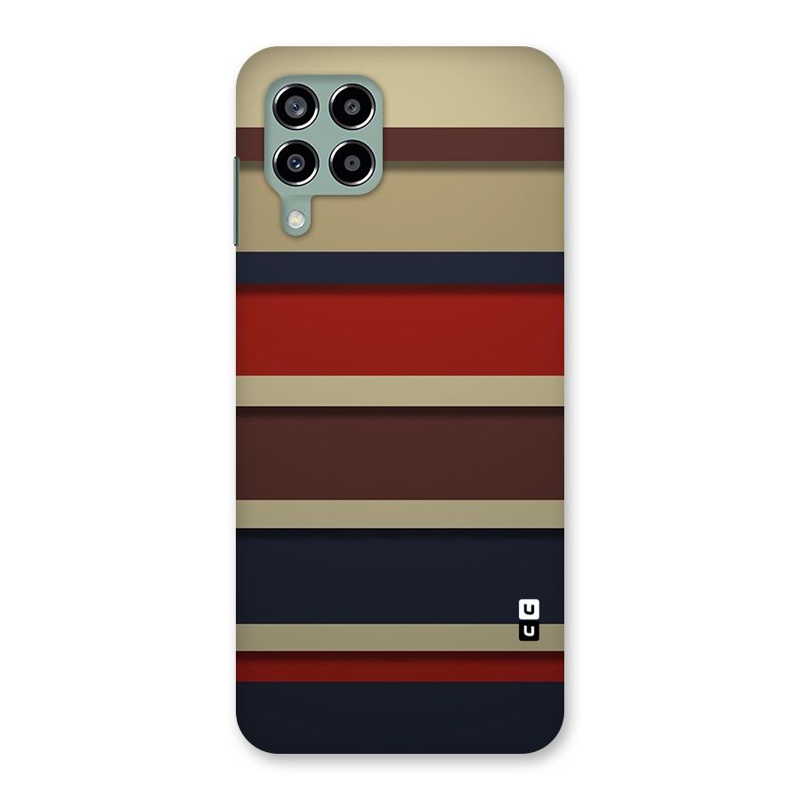 Elegant Stripes Pattern Back Case for Galaxy M33