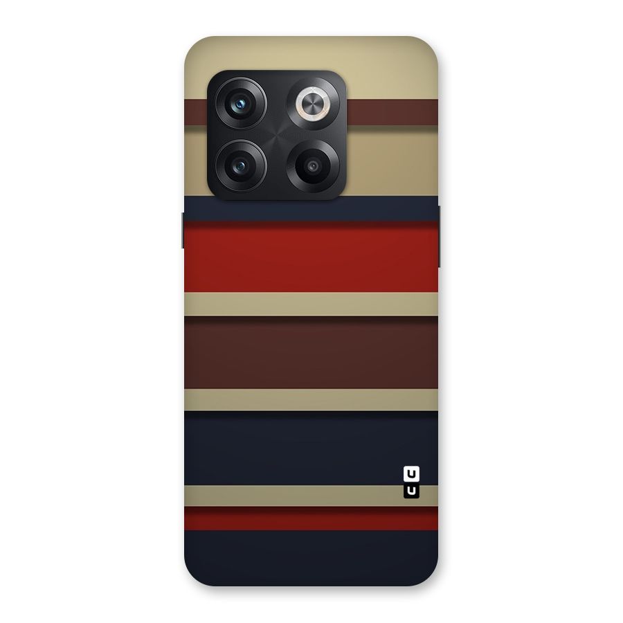 Elegant Stripes Pattern Back Case for OnePlus 10T