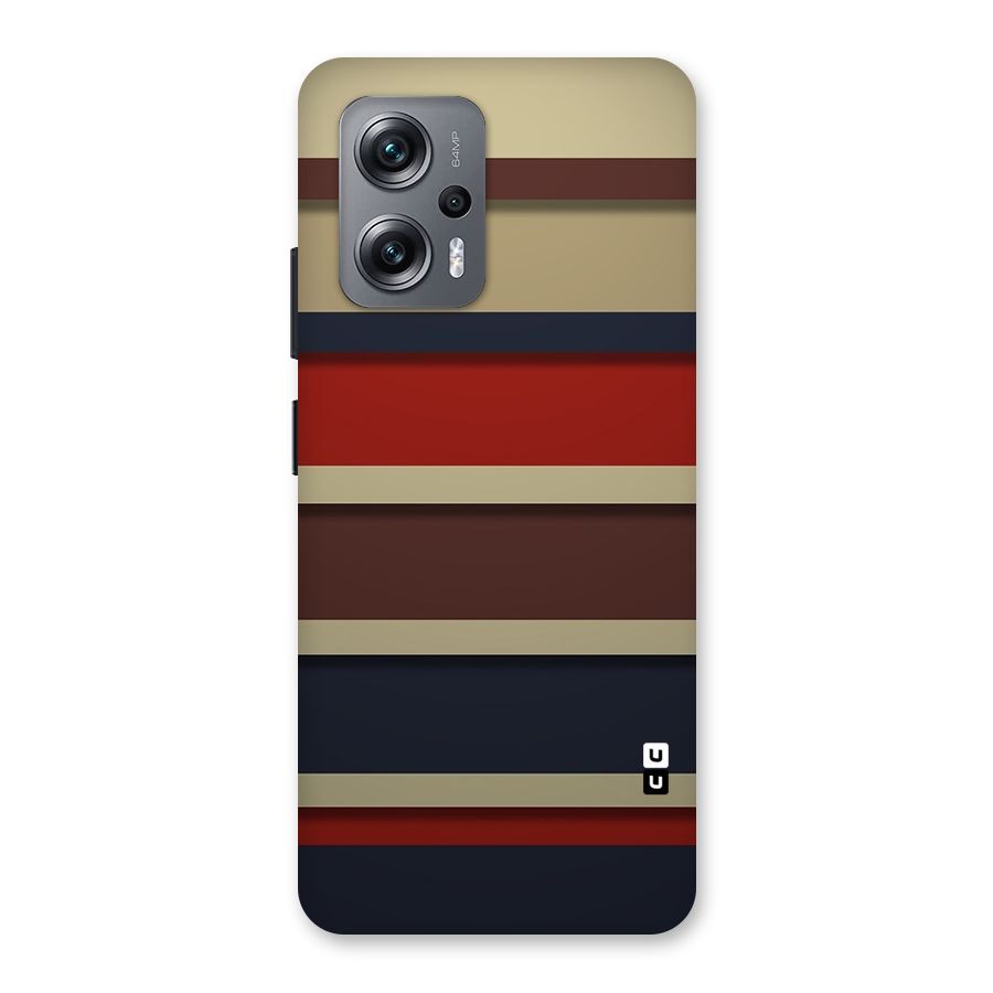 Elegant Stripes Pattern Back Case for Redmi K50i