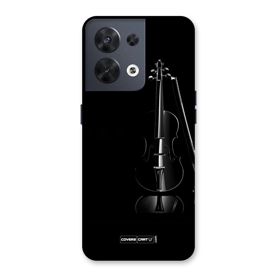 Elegant Violin Back Case for Oppo Reno8 5G