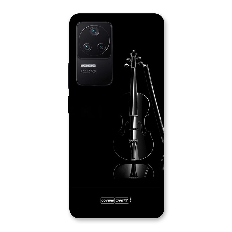 Elegant Violin Back Case for Poco F4 5G