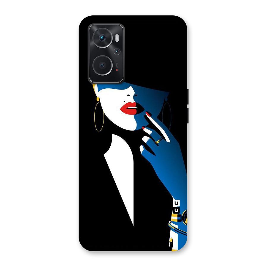 Elegant Woman Back Case for Oppo K10 4G