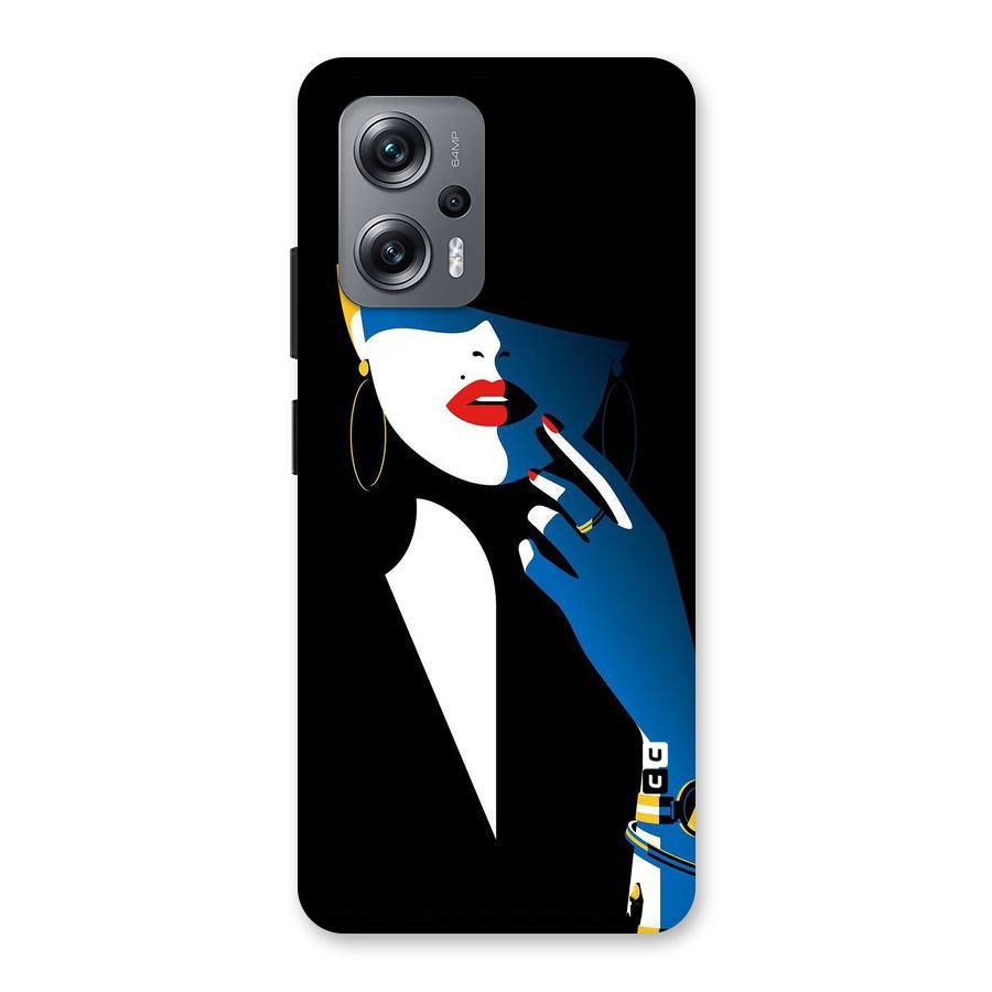 Elegant Woman Back Case for Redmi K50i
