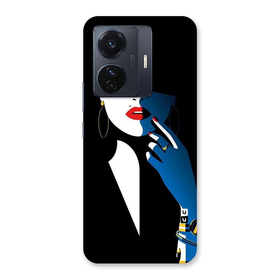 Elegant Woman Back Case for Vivo T1 Pro