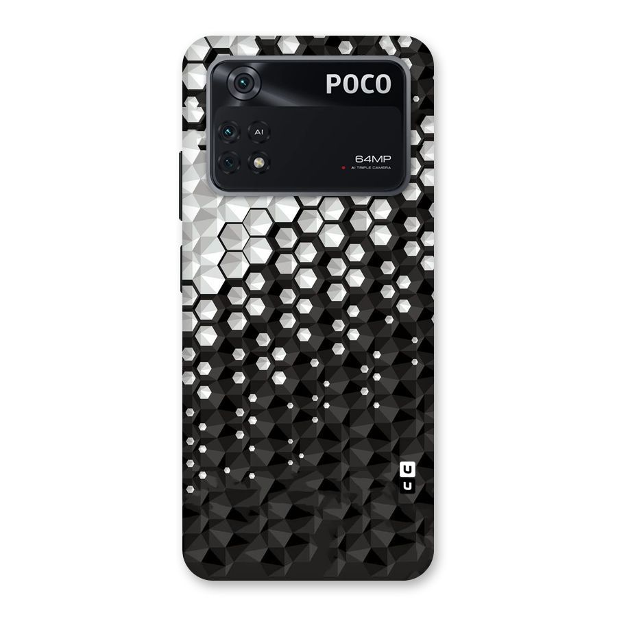 Elite Hexagonal Back Case for Poco M4 Pro 4G