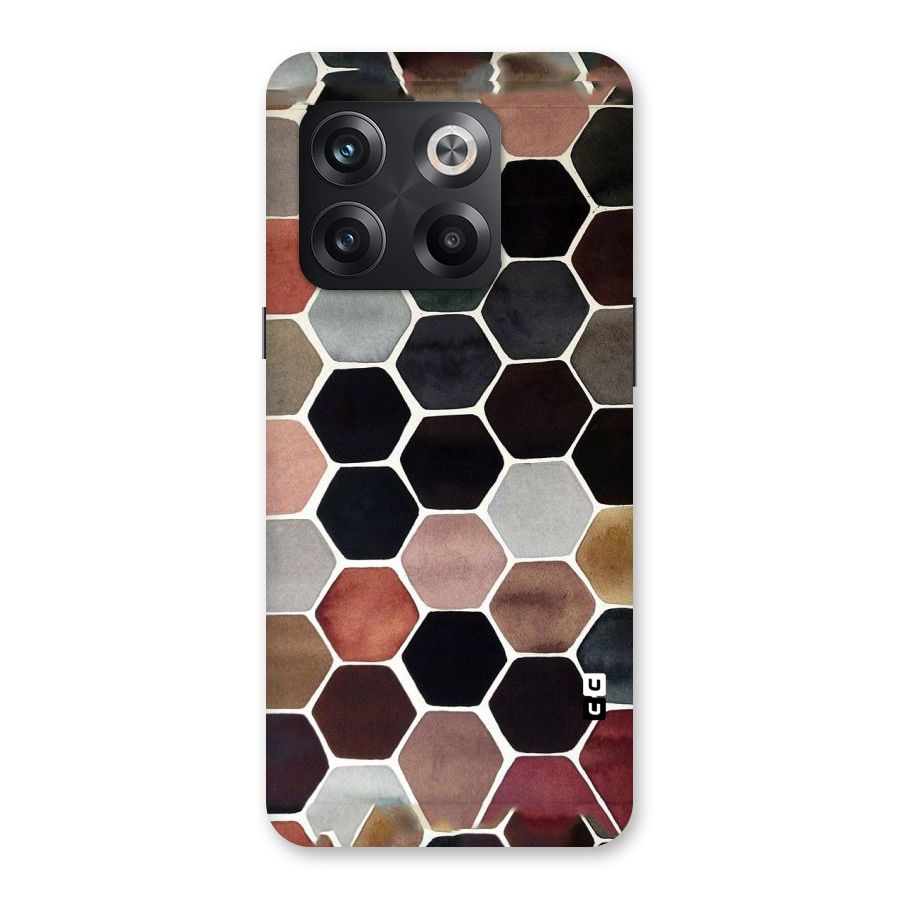 Elite Pastel Hexagons Back Case for OnePlus 10T