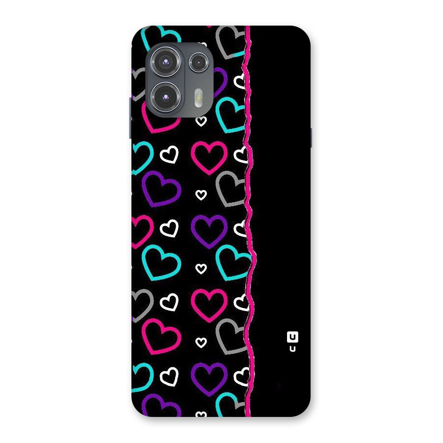 Empty Hearts Back Case for Motorola Edge 20 Fusion