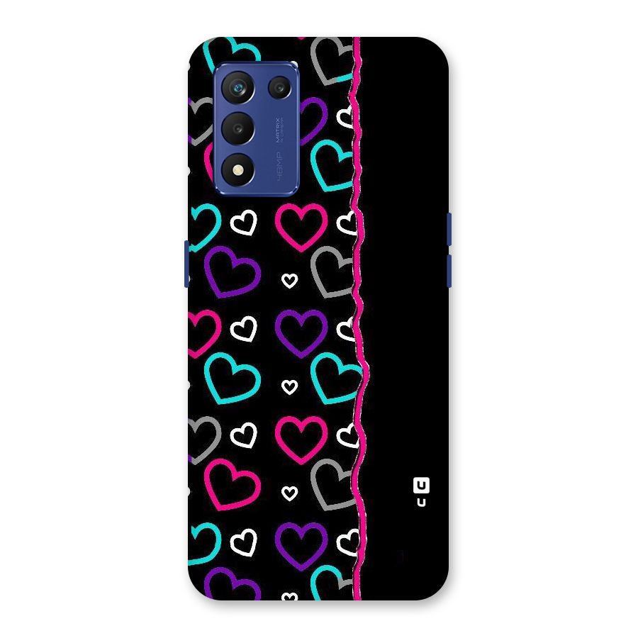 Empty Hearts Back Case for Realme 9 5G Speed