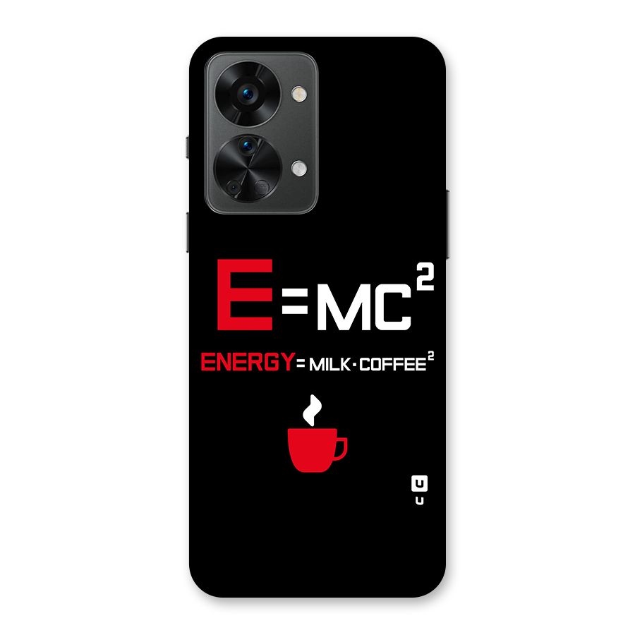 Energy Coffee Equation Back Case for OnePlus Nord 2T