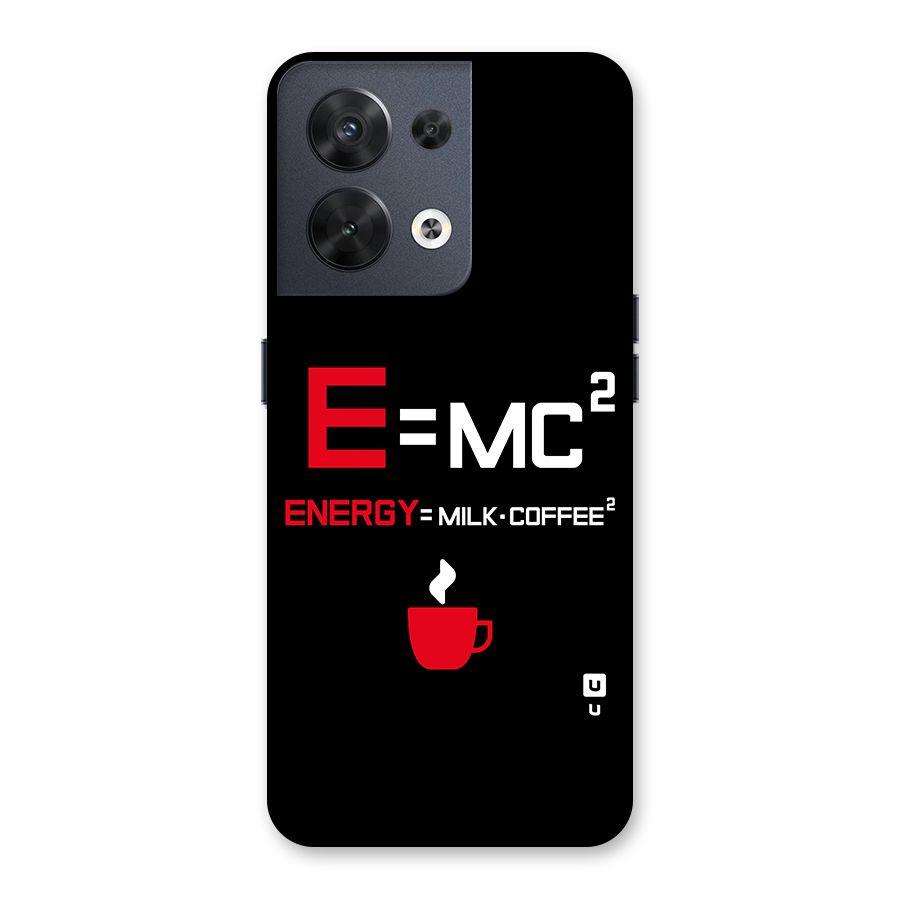 Energy Coffee Equation Back Case for Oppo Reno8 5G