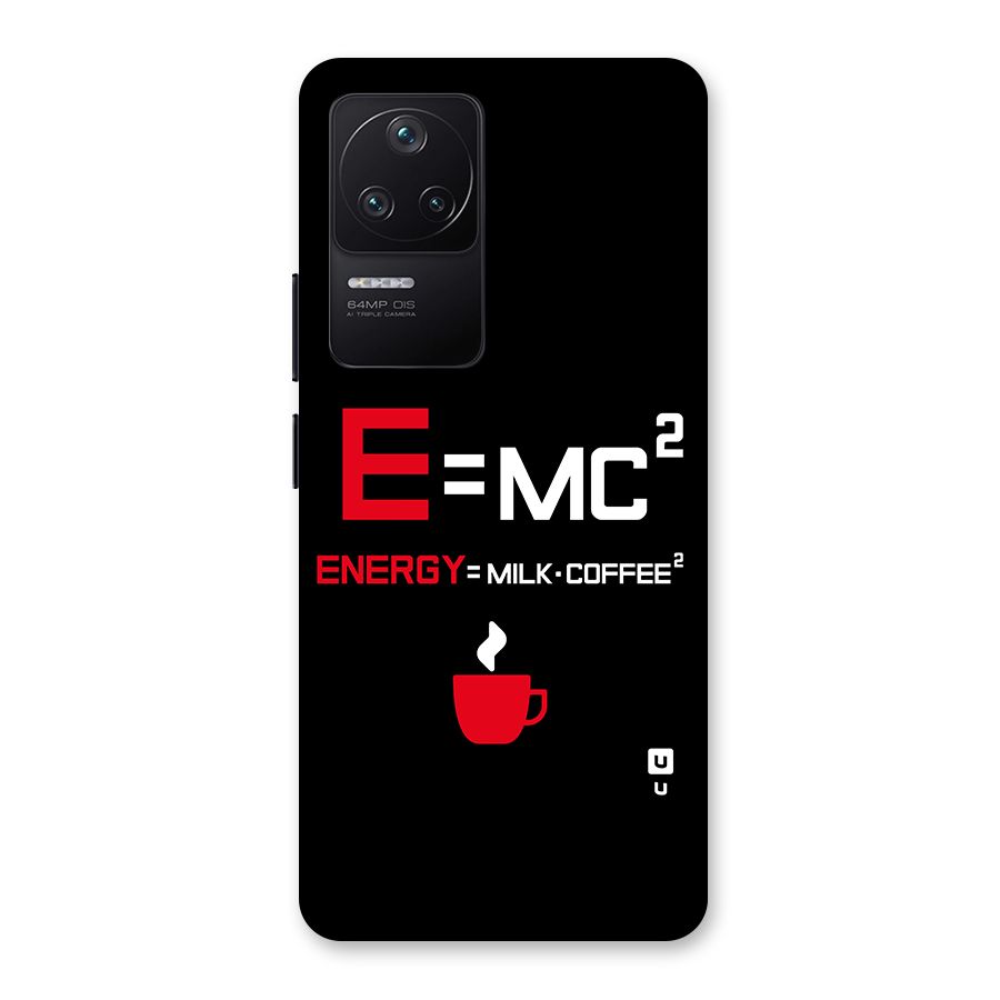 Energy Coffee Equation Back Case for Poco F4 5G