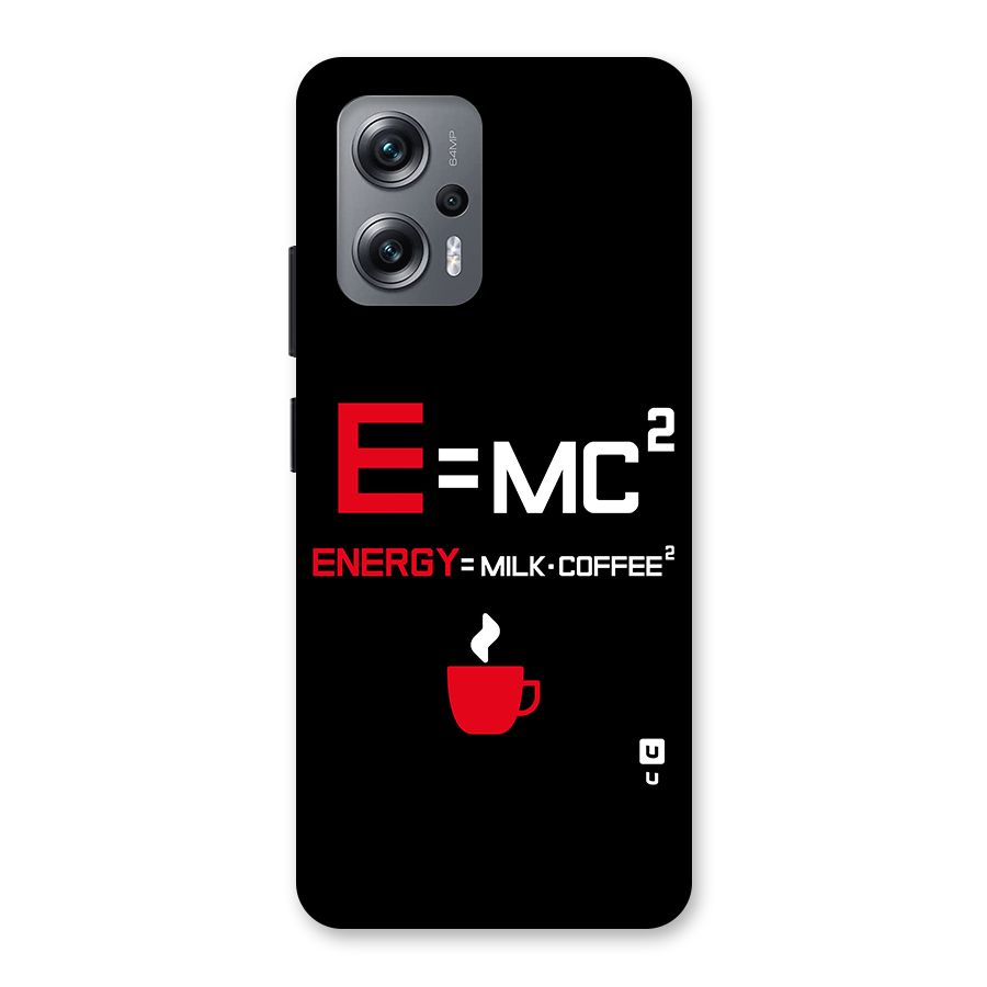 Energy Coffee Equation Back Case for Redmi K50i