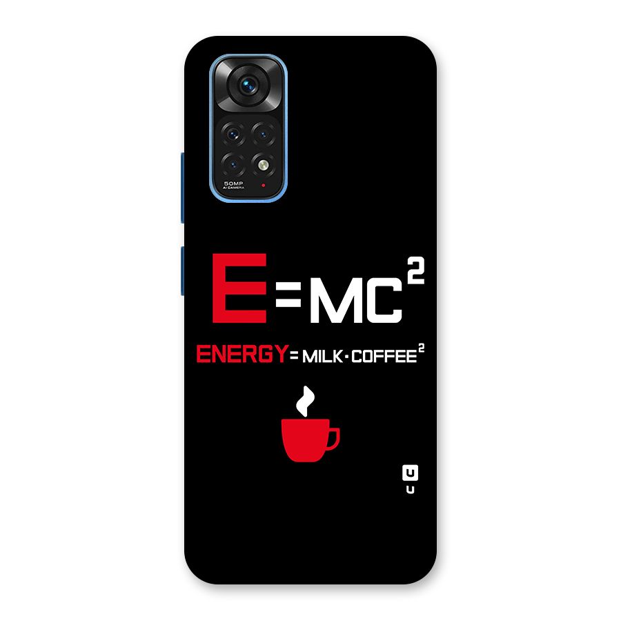 Energy Coffee Equation Back Case for Redmi Note 11S