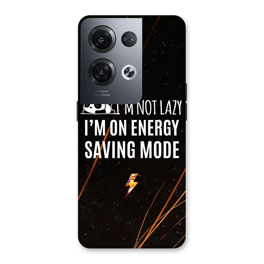 Energy Saving Mode Back Case for Oppo Reno8 Pro 5G