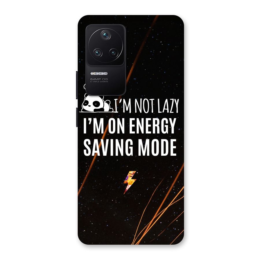 Energy Saving Mode Back Case for Poco F4 5G