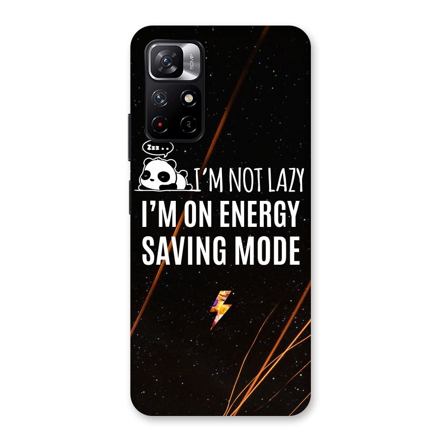 Energy Saving Mode Back Case for Redmi Note 11T 5G