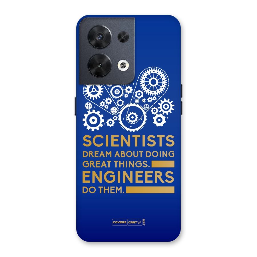 Engineer Back Case for Oppo Reno8 5G