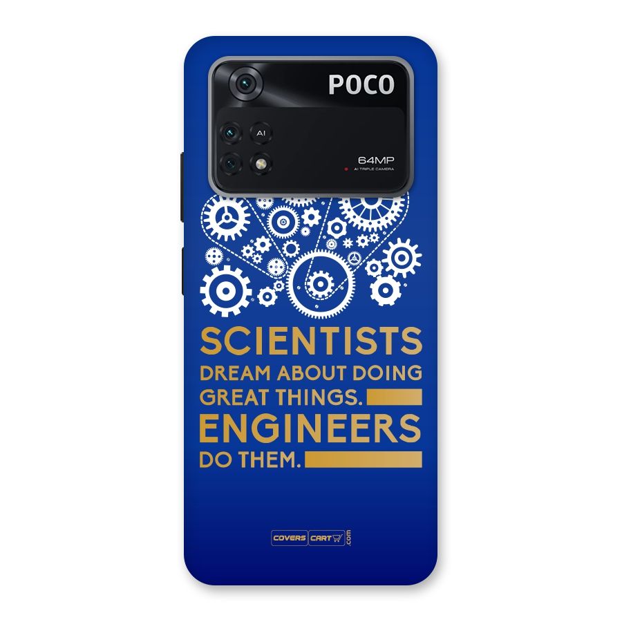 Engineer Back Case for Poco M4 Pro 4G