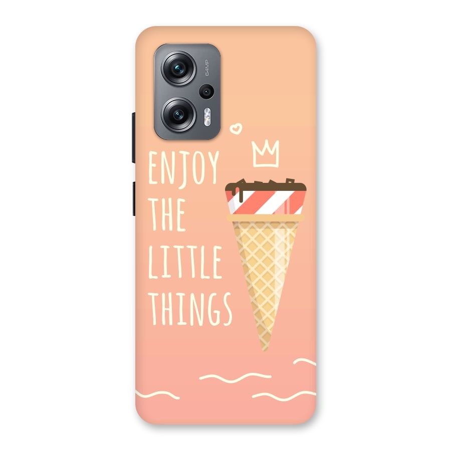 Enjoy the Little Things Back Case for Redmi K50i