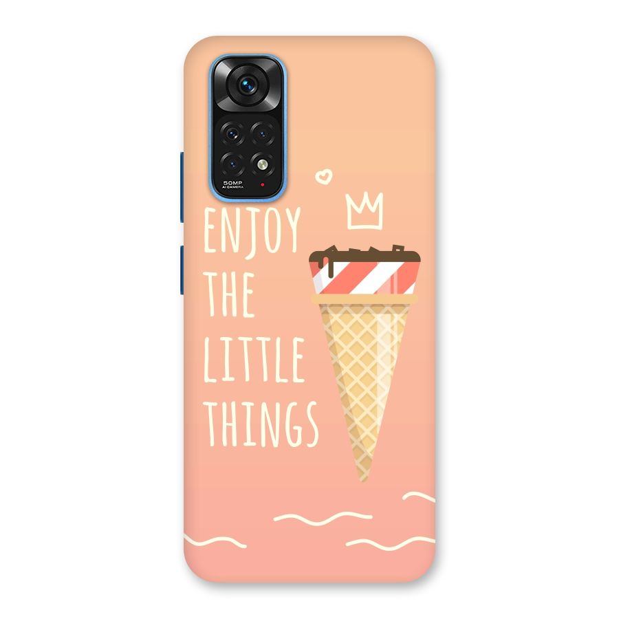 Enjoy the Little Things Back Case for Redmi Note 11S