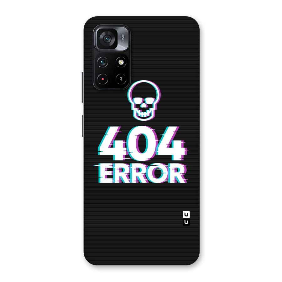 Error 404 Skull Back Case for Poco M4 Pro 5G