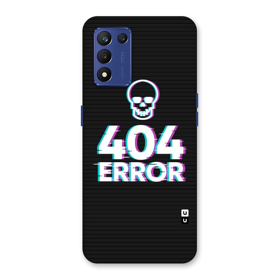 Error 404 Skull Back Case for Realme 9 5G Speed