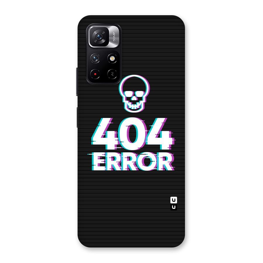 Error 404 Skull Back Case for Redmi Note 11T 5G