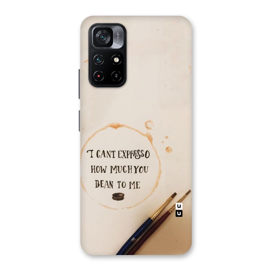 Espresso Bean Back Case for Poco M4 Pro 5G